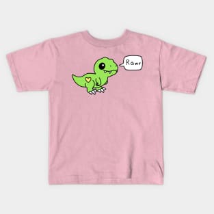 Rawr means "I love you" in Dinosaur Kids T-Shirt